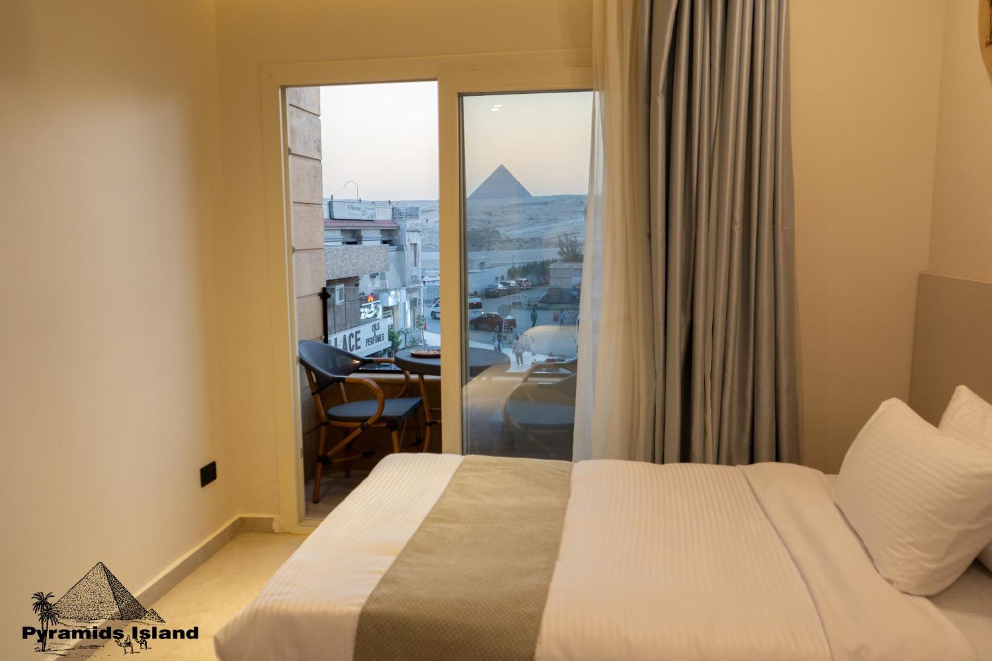 Bed and Breakfast Pyramids Island à Kafret el-Gabal Extérieur photo