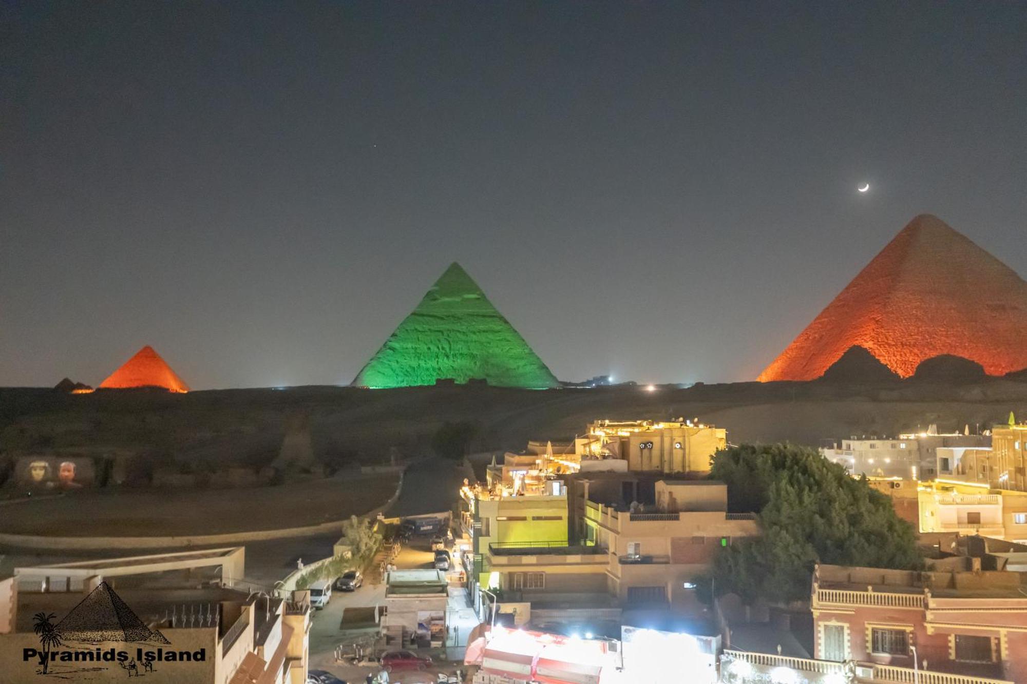 Bed and Breakfast Pyramids Island à Kafret el-Gabal Extérieur photo