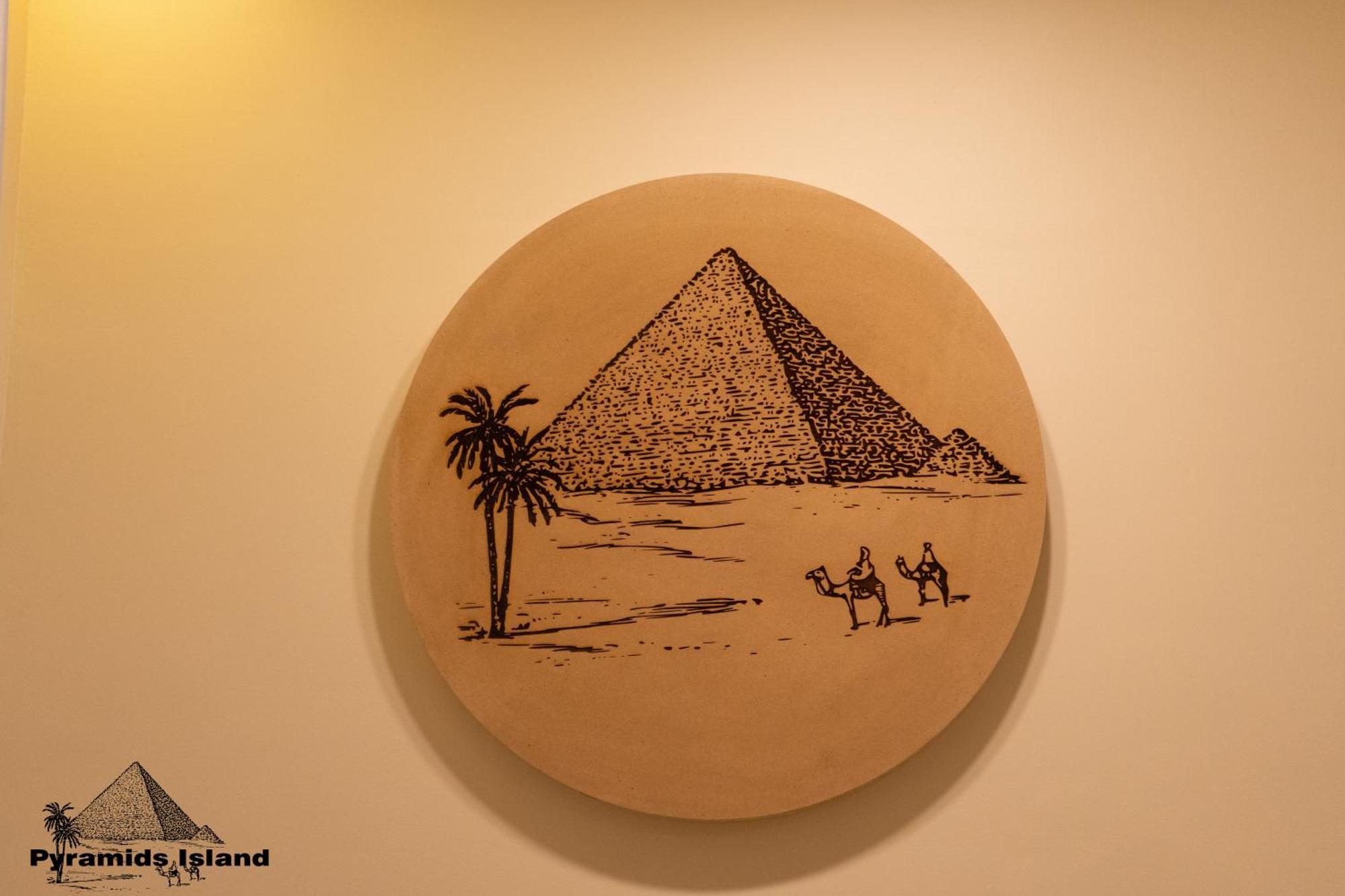 Bed and Breakfast Pyramids Island à Kafret el-Gabal Extérieur photo