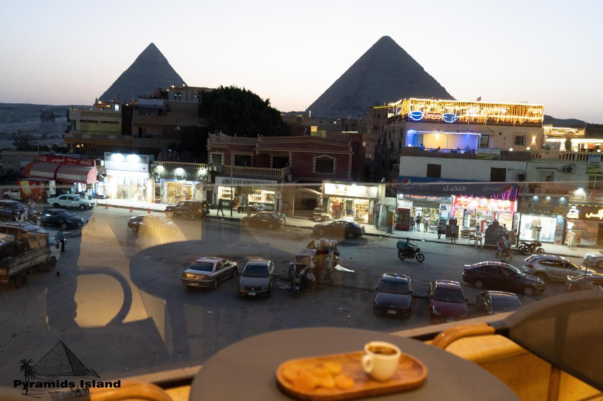 Bed and Breakfast Pyramids Island à Kafret el-Gabal Extérieur photo