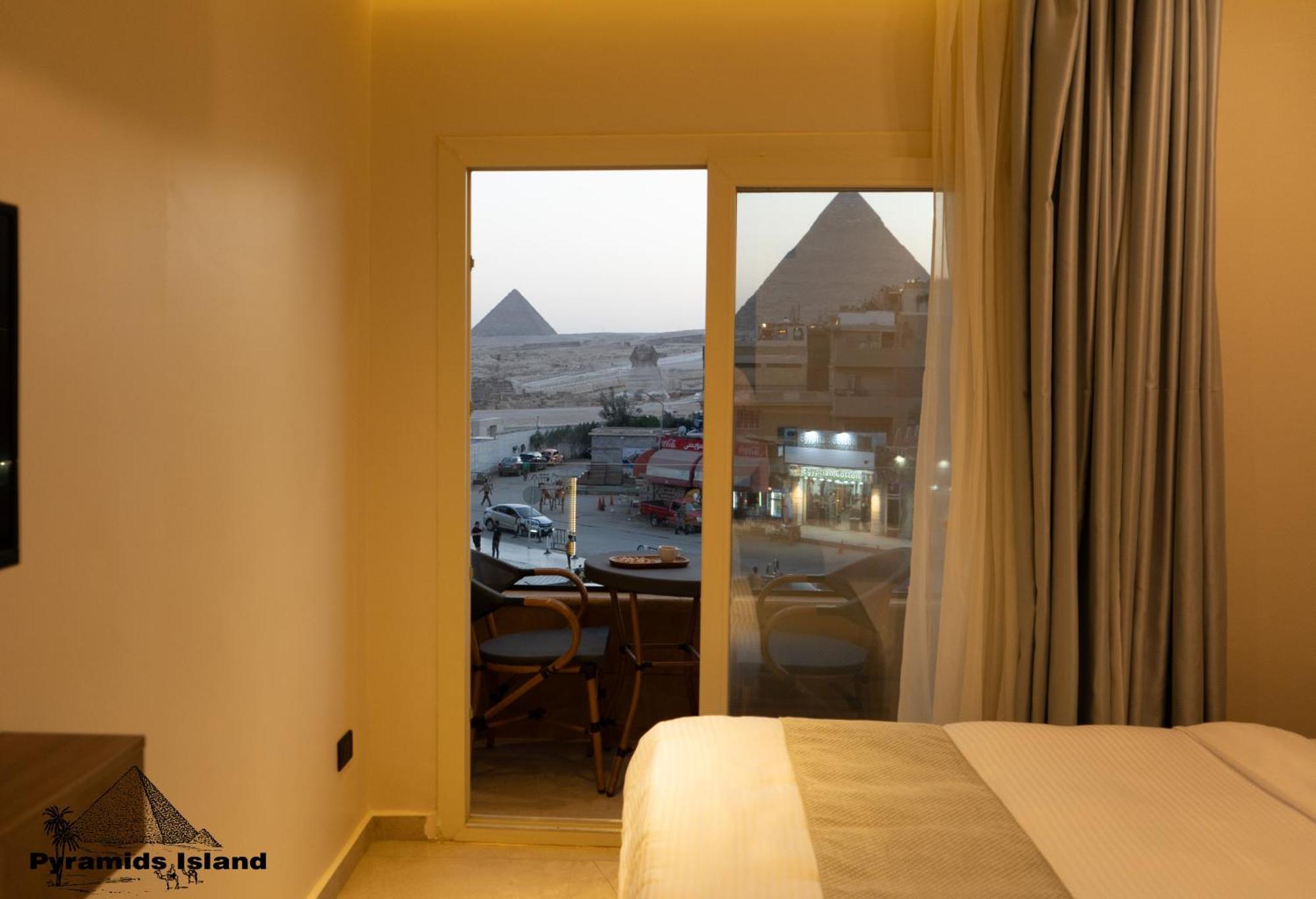 Bed and Breakfast Pyramids Island à Kafret el-Gabal Extérieur photo