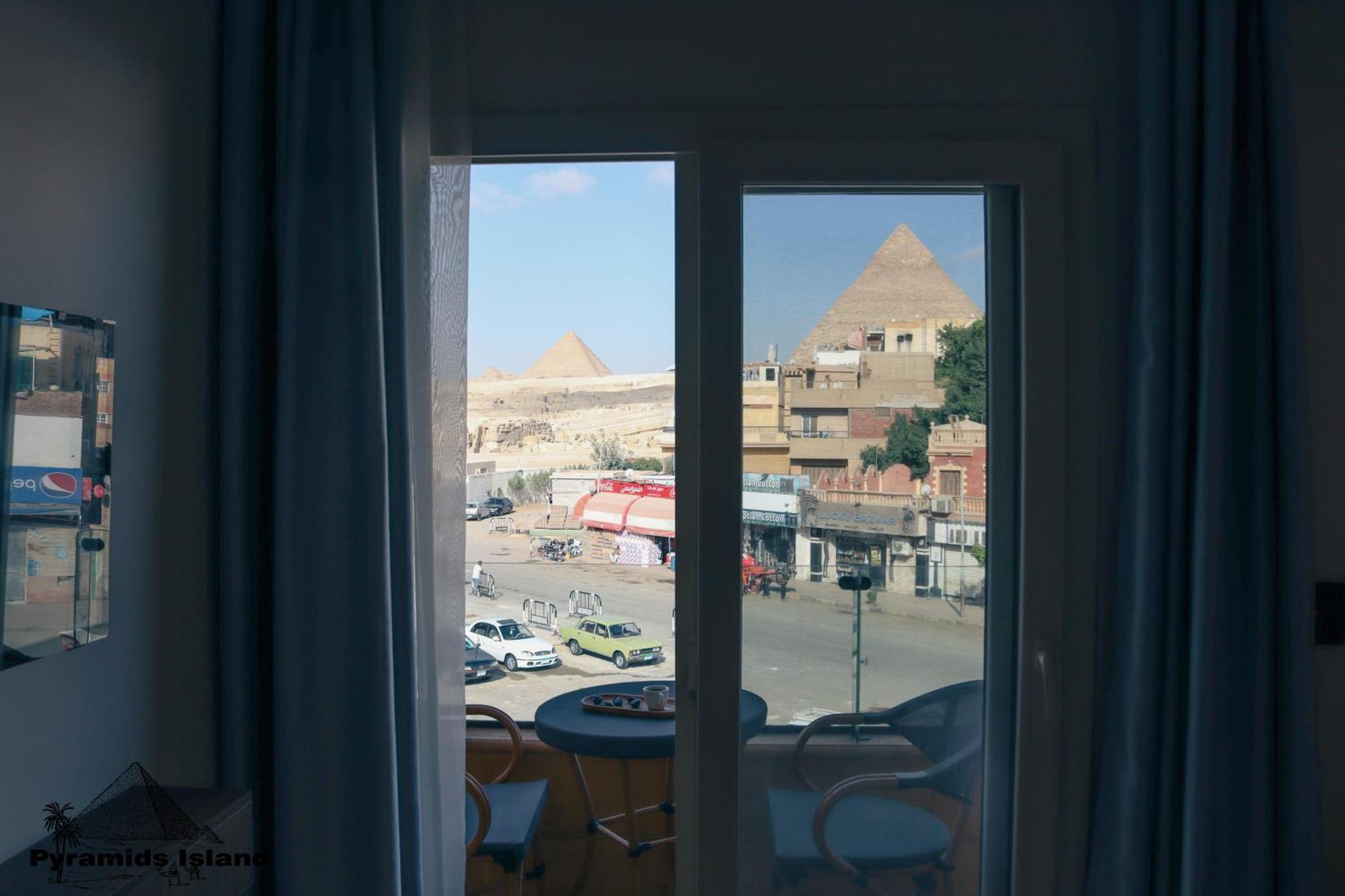 Bed and Breakfast Pyramids Island à Kafret el-Gabal Extérieur photo