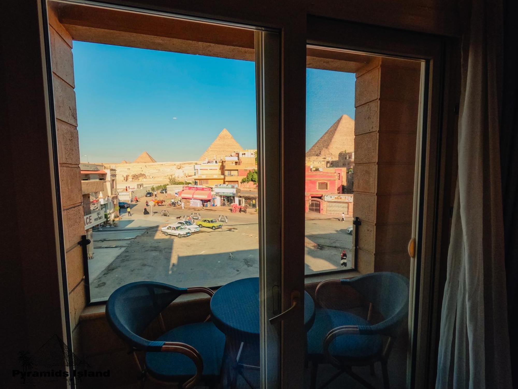 Bed and Breakfast Pyramids Island à Kafret el-Gabal Extérieur photo