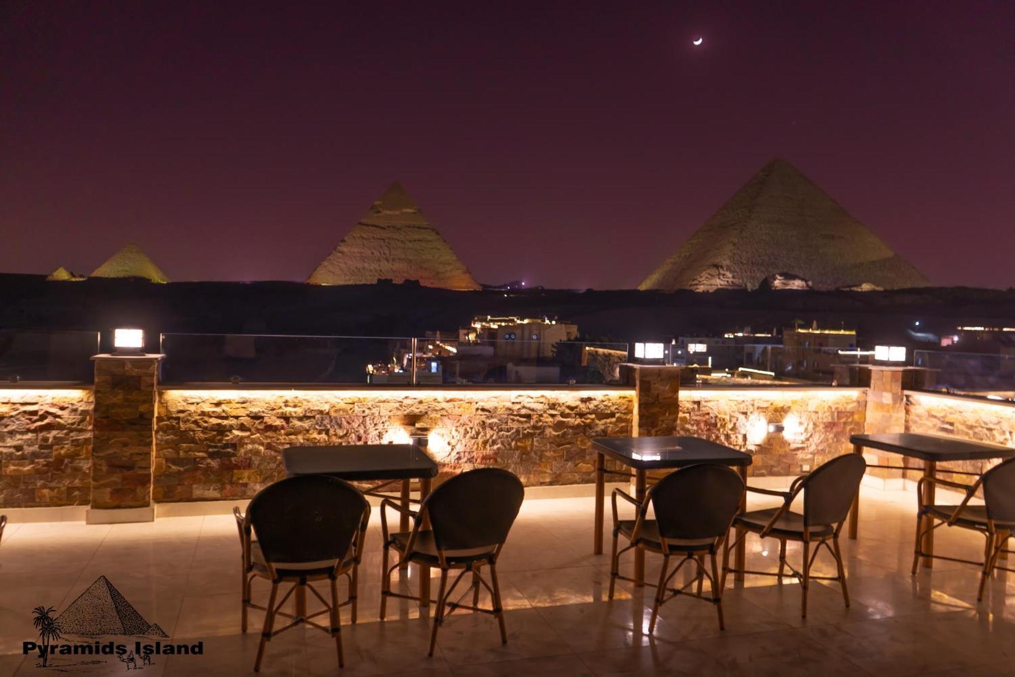 Bed and Breakfast Pyramids Island à Kafret el-Gabal Extérieur photo