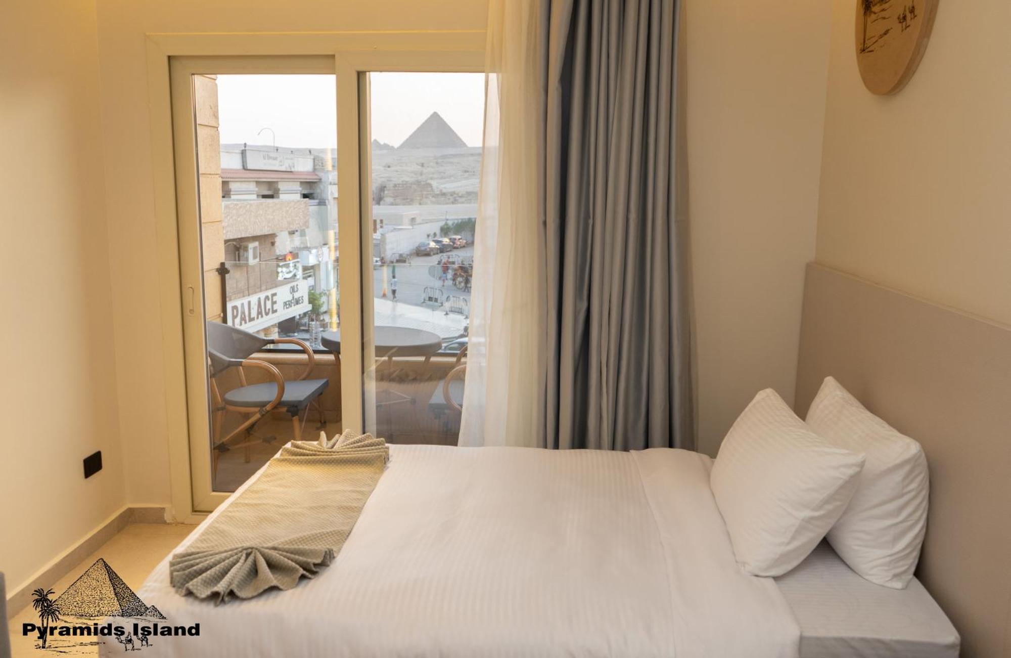 Bed and Breakfast Pyramids Island à Kafret el-Gabal Extérieur photo