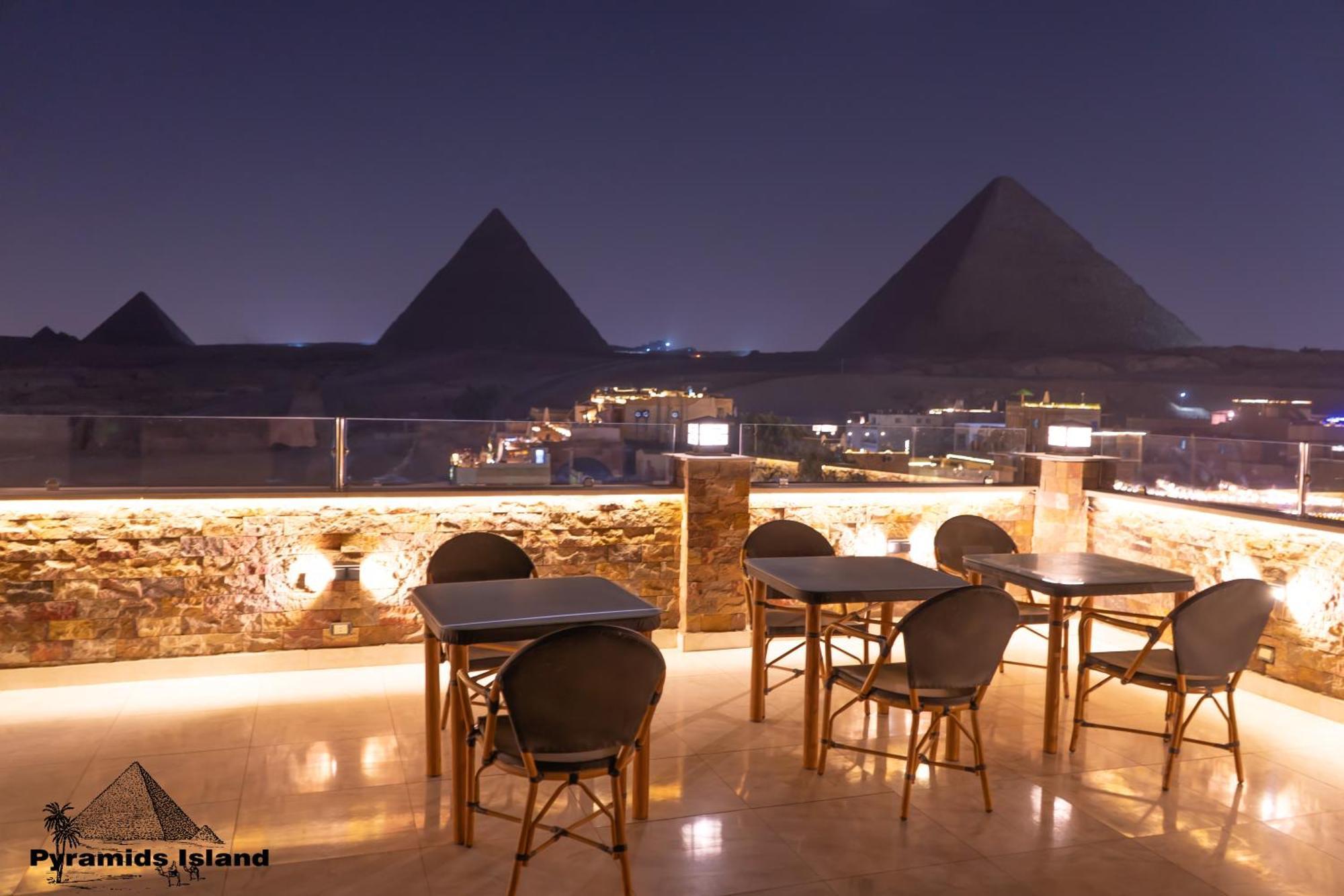 Bed and Breakfast Pyramids Island à Kafret el-Gabal Extérieur photo