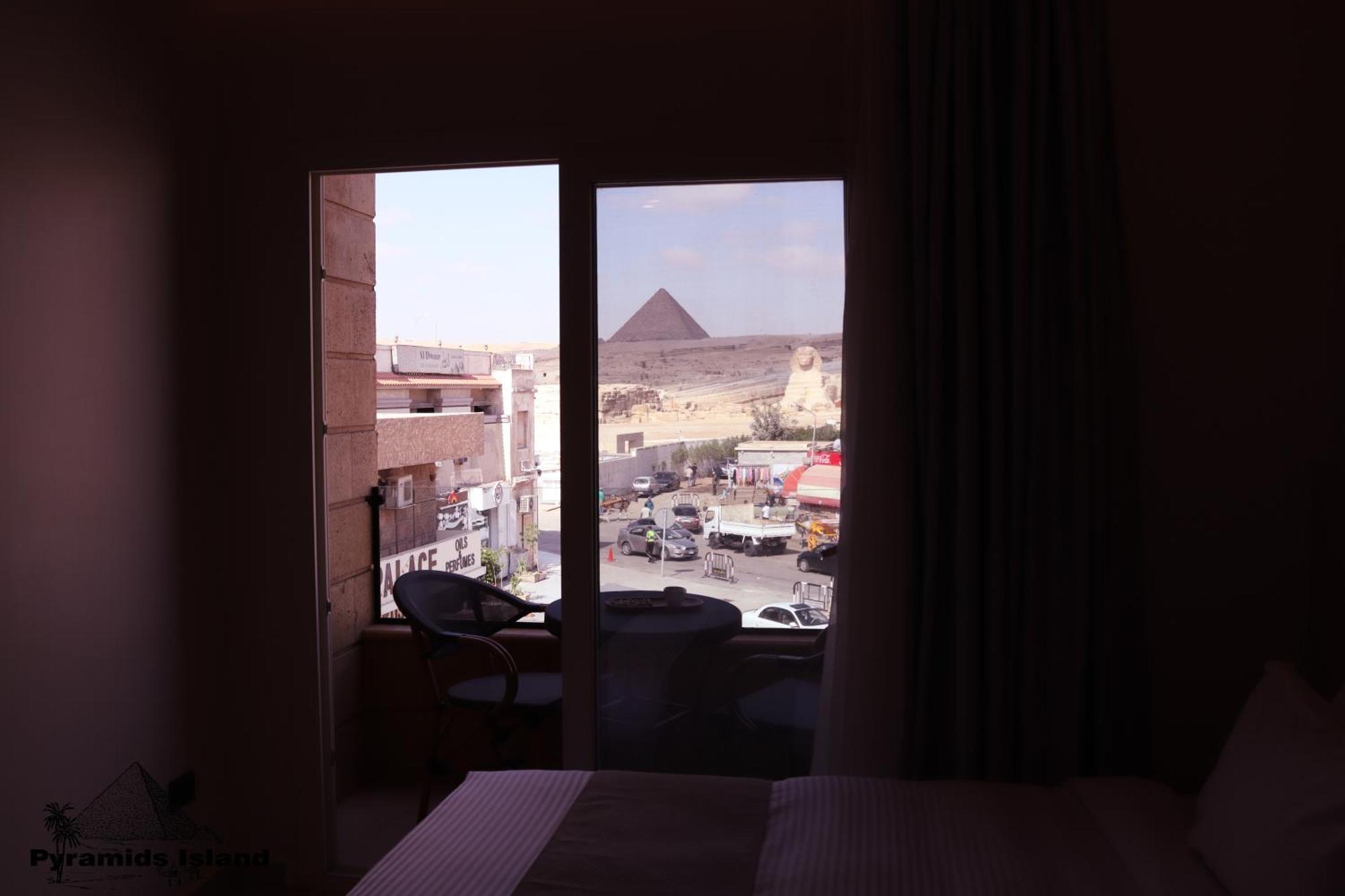Bed and Breakfast Pyramids Island à Kafret el-Gabal Extérieur photo