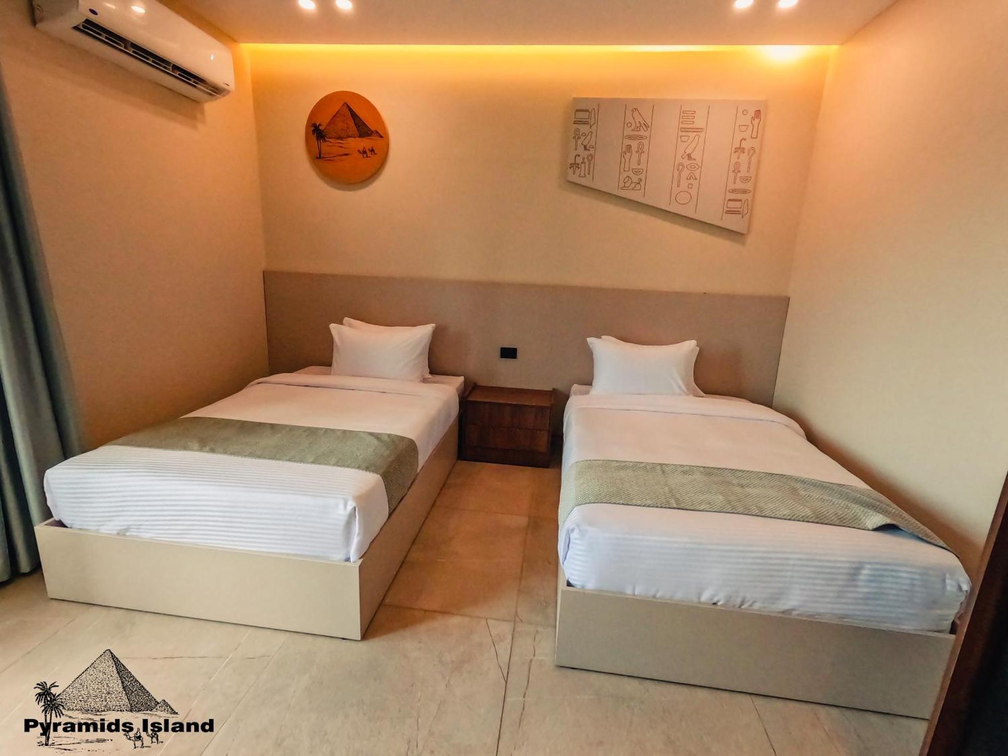 Bed and Breakfast Pyramids Island à Kafret el-Gabal Extérieur photo