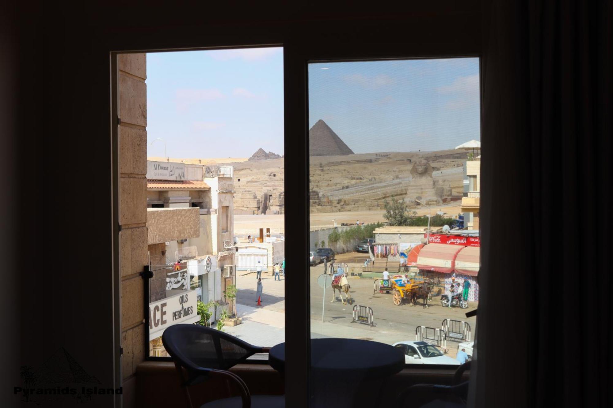 Bed and Breakfast Pyramids Island à Kafret el-Gabal Extérieur photo